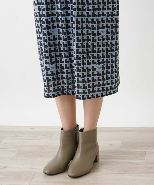 Leilian PLUS HOUSE / レリアンプラスハウス ドレス | グラフィカル総柄ワンピース | 詳細12