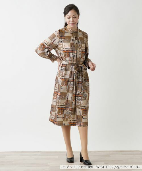 Leilian PLUS HOUSE / レリアンプラスハウス ドレス | 【ROCHAS Premiere】【RATTI】ワンピース | 詳細1