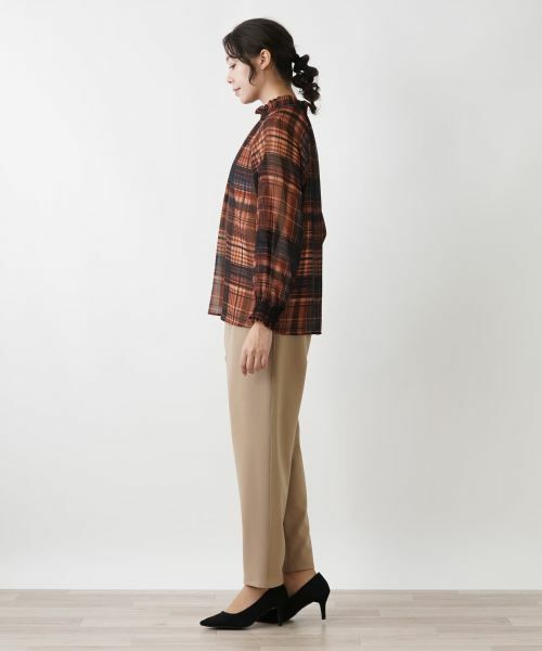 Leilian PLUS HOUSE / レリアンプラスハウス シャツ・ブラウス | スタンドネックブラウス | 詳細2