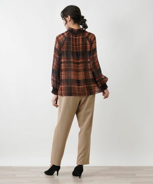 Leilian PLUS HOUSE / レリアンプラスハウス シャツ・ブラウス | スタンドネックブラウス | 詳細3