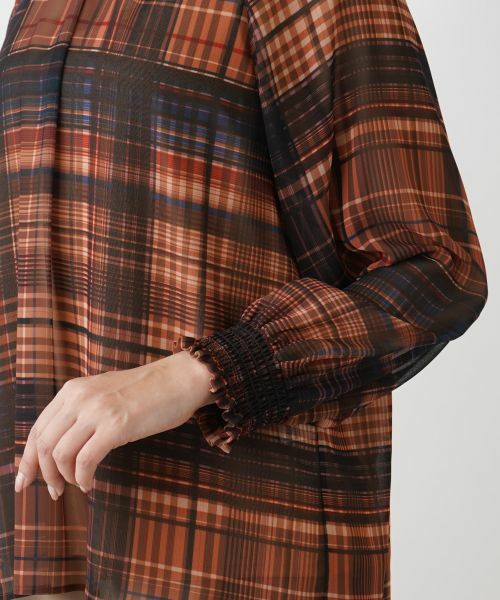 Leilian PLUS HOUSE / レリアンプラスハウス シャツ・ブラウス | スタンドネックブラウス | 詳細9