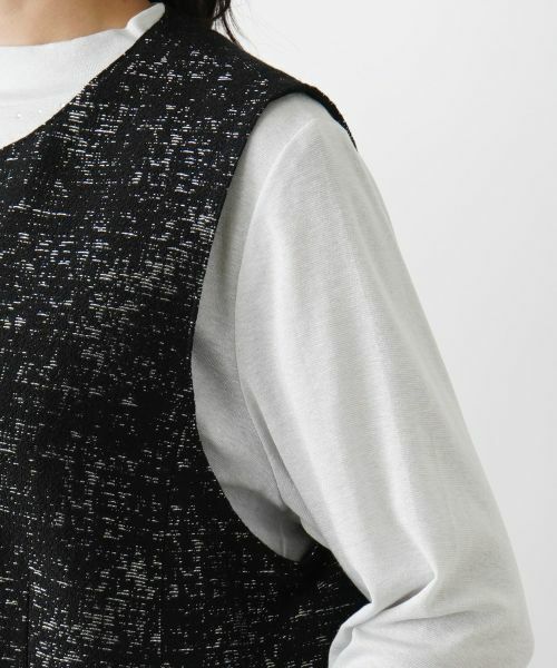 Leilian PLUS HOUSE / レリアンプラスハウス テーラードジャケット | ベスト【ROCHAS Premiere】 | 詳細10