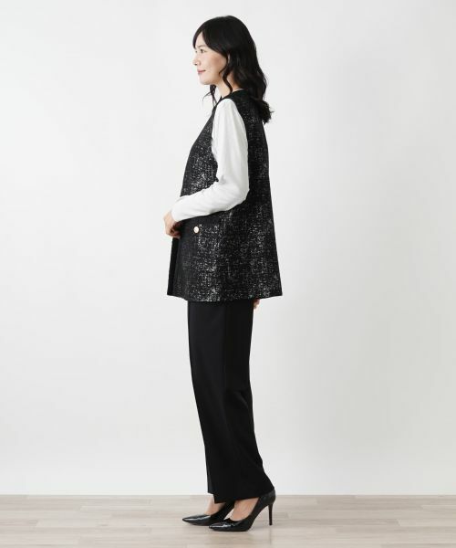 Leilian PLUS HOUSE / レリアンプラスハウス テーラードジャケット | ベスト【ROCHAS Premiere】 | 詳細2