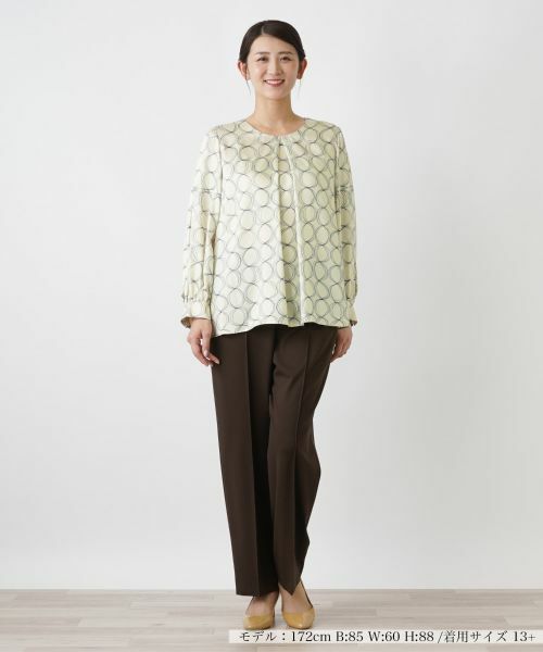 Leilian PLUS HOUSE / レリアンプラスハウス シャツ・ブラウス | ブラウス【ROCHAS Premiere】 | 詳細1