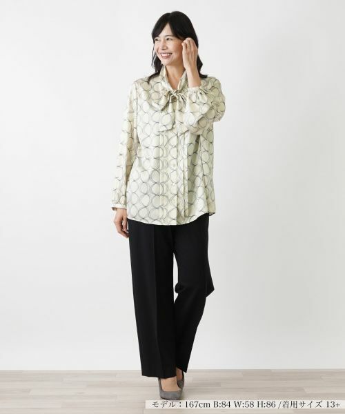 Leilian PLUS HOUSE / レリアンプラスハウス シャツ・ブラウス | ブラウス【ROCHAS Premiere】 | 詳細1