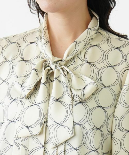 Leilian PLUS HOUSE / レリアンプラスハウス シャツ・ブラウス | ブラウス【ROCHAS Premiere】 | 詳細8