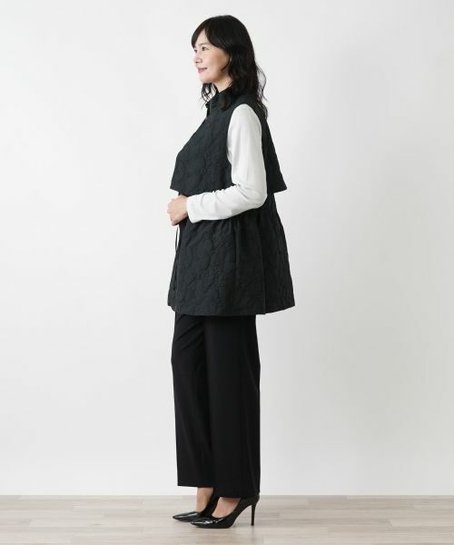 Leilian PLUS HOUSE / レリアンプラスハウス テーラードジャケット | スタンドカラーベスト | 詳細2