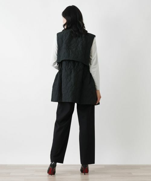 Leilian PLUS HOUSE / レリアンプラスハウス テーラードジャケット | スタンドカラーベスト | 詳細3