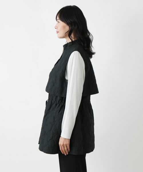 Leilian PLUS HOUSE / レリアンプラスハウス テーラードジャケット | スタンドカラーベスト | 詳細6