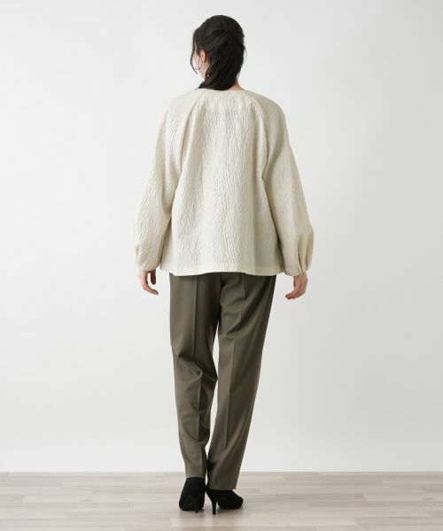 Leilian PLUS HOUSE / レリアンプラスハウス テーラードジャケット | コクーンシルエットジャケット | 詳細3