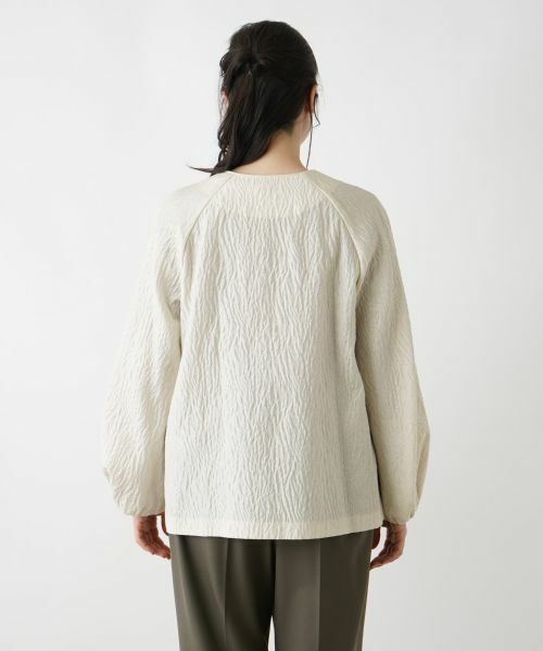 Leilian PLUS HOUSE / レリアンプラスハウス テーラードジャケット | コクーンシルエットジャケット | 詳細6