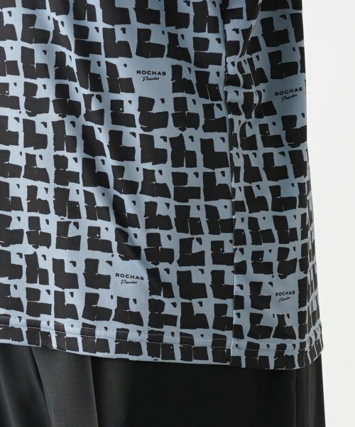 Leilian PLUS HOUSE / レリアンプラスハウス カットソー | グラフィカル総柄カットソー | 詳細10