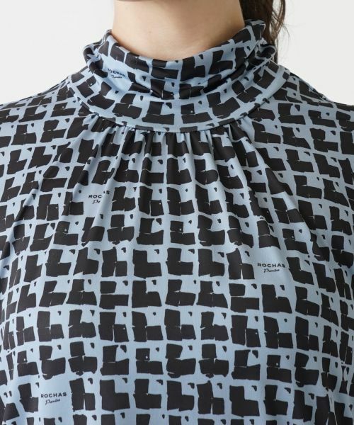 Leilian PLUS HOUSE / レリアンプラスハウス カットソー | グラフィカル総柄カットソー | 詳細7