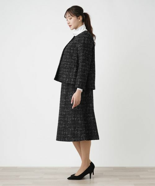 ✨美品✨レリアン　フォーマルセットアップ　ツイード　ウール　ミモレ丈　高級生地 STAFF STYLING|allureville OFFICIAL SITE / ONLINE SHOP