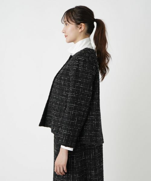 Leilian PLUS HOUSE / レリアンプラスハウス セットアップ | ツイードスーツ【BOURGE】 | 詳細5