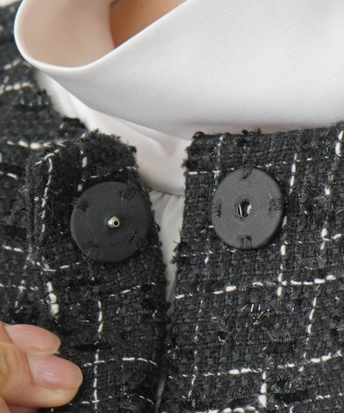 Leilian PLUS HOUSE / レリアンプラスハウス セットアップ | ツイードスーツ【BOURGE】 | 詳細8