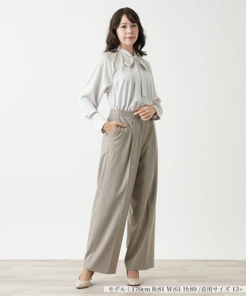 Leilian PLUS HOUSE / レリアンプラスハウス シャツ・ブラウス | ブラウス【BOURGE】 | 詳細1