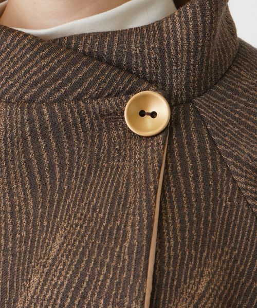 Leilian PLUS HOUSE / レリアンプラスハウス テーラードジャケット | スタンドカラーラップジャケット | 詳細4