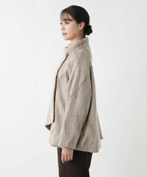 Leilian PLUS HOUSE / レリアンプラスハウス テーラードジャケット | スタンドカラーラップジャケット | 詳細9