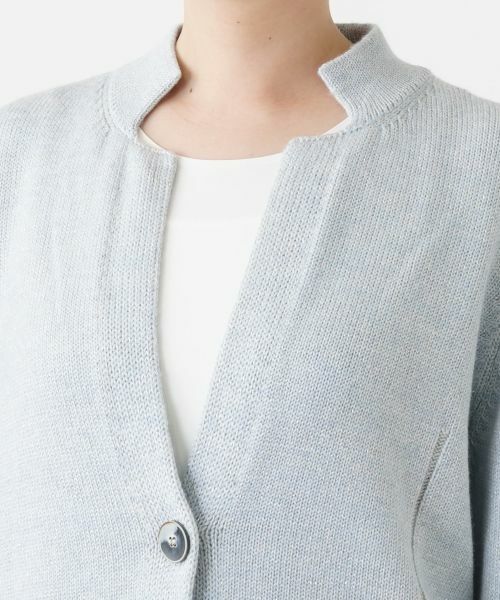 Leilian PLUS HOUSE / レリアンプラスハウス テーラードジャケット | ラメニットジャケット | 詳細11