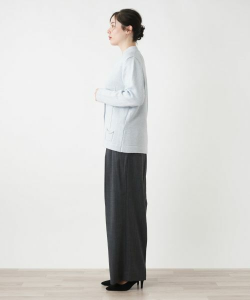 Leilian PLUS HOUSE / レリアンプラスハウス テーラードジャケット | ラメニットジャケット | 詳細6