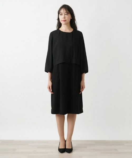 Leilian PLUS HOUSE / レリアンプラスハウス ドレス | ワンピースアンサンブル【ブラックフォーマル】 | 詳細13