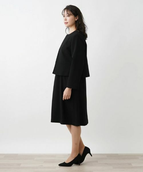 Leilian PLUS HOUSE / レリアンプラスハウス ドレス | ワンピースアンサンブル【ブラックフォーマル】 | 詳細2