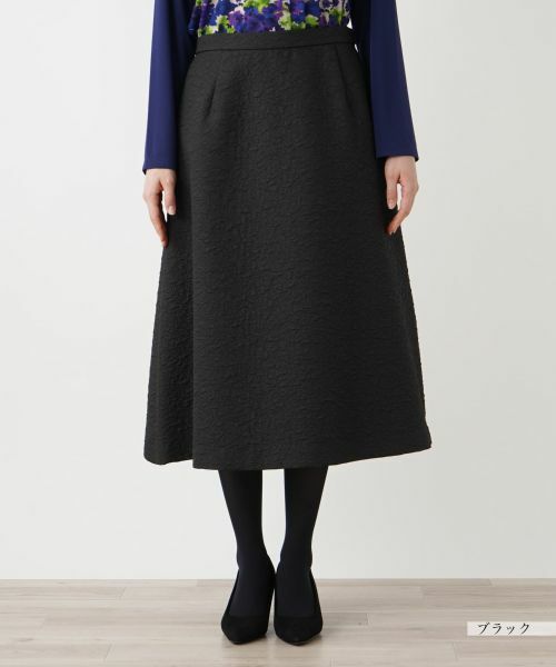 Leilian PLUS HOUSE / レリアンプラスハウス ミニ・ひざ丈スカート | ミモレ丈フレアスカート【プラス企画】 | 詳細7