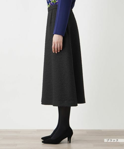 Leilian PLUS HOUSE / レリアンプラスハウス ミニ・ひざ丈スカート | ミモレ丈フレアスカート【プラス企画】 | 詳細8