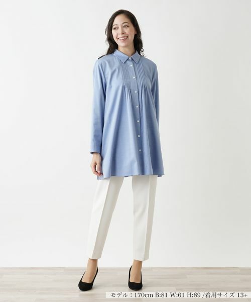 Leilian PLUS HOUSE / レリアンプラスハウス シャツ・ブラウス | 羽織ブラウス【プラス企画】 | 詳細4