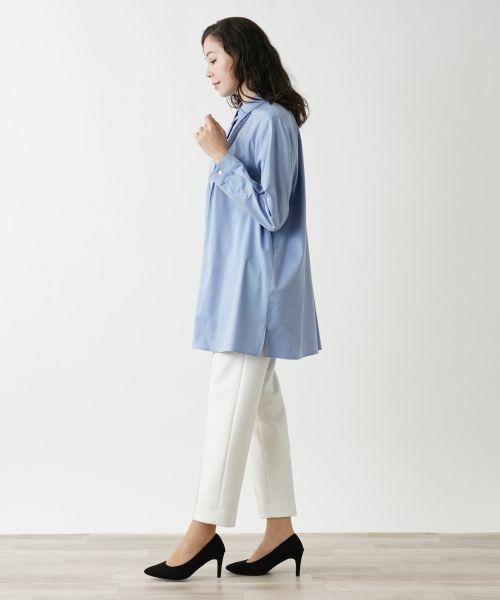 Leilian PLUS HOUSE / レリアンプラスハウス シャツ・ブラウス | 羽織ブラウス【プラス企画】 | 詳細5