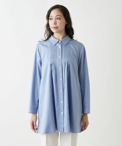 Leilian PLUS HOUSE / レリアンプラスハウス シャツ・ブラウス | 羽織ブラウス【プラス企画】 | 詳細7