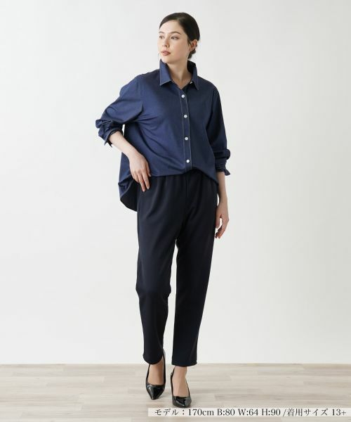 Leilian PLUS HOUSE / レリアンプラスハウス シャツ・ブラウス | ブラウス【プラス企画】 | 詳細1