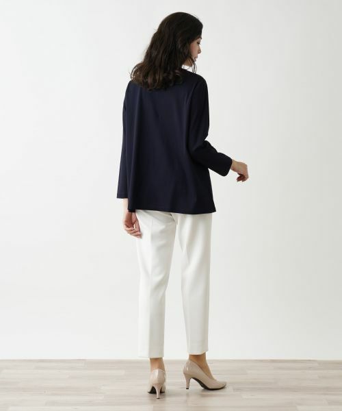 Leilian PLUS HOUSE / レリアンプラスハウス カットソー | フロントモチーフカットソー【プラス企画】 | 詳細15