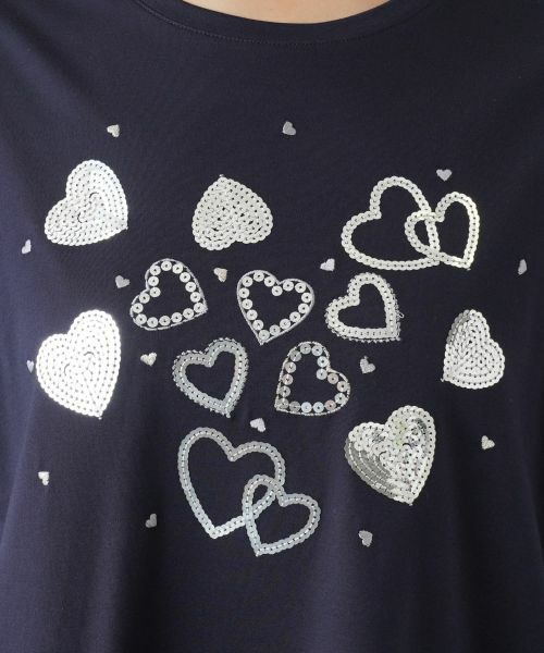 Leilian PLUS HOUSE / レリアンプラスハウス カットソー | フロントモチーフカットソー【プラス企画】 | 詳細16