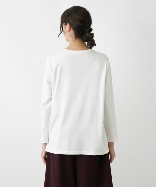 Leilian PLUS HOUSE / レリアンプラスハウス カットソー | フロントモチーフカットソー【プラス企画】 | 詳細6