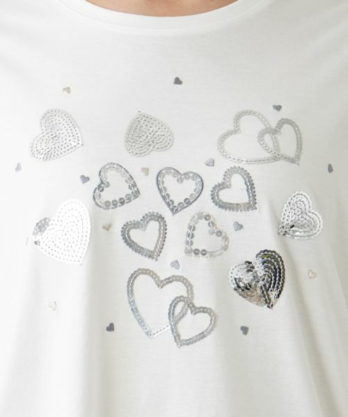 Leilian PLUS HOUSE / レリアンプラスハウス カットソー | フロントモチーフカットソー【プラス企画】 | 詳細8