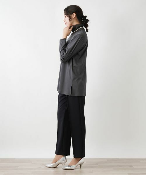 Leilian PLUS HOUSE / レリアンプラスハウス カットソー | ハイネックロングカットソー【プラス企画】 | 詳細5