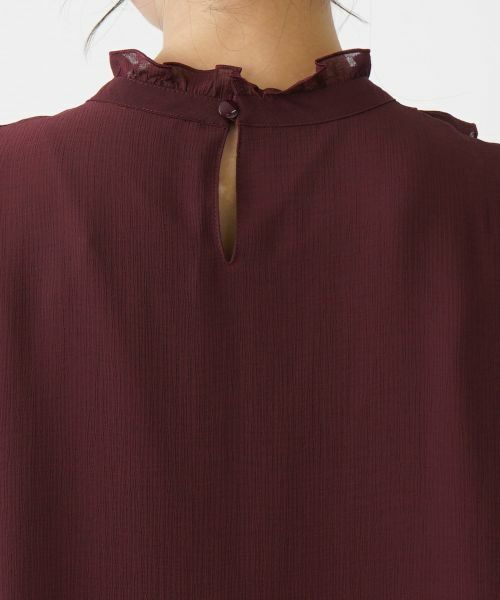 Leilian PLUS HOUSE / レリアンプラスハウス シャツ・ブラウス | チュニック丈フロントフリルブラウス【プラス企画】 | 詳細11