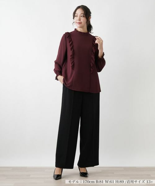 Leilian PLUS HOUSE / レリアンプラスハウス シャツ・ブラウス | ブラウス【プラス企画】 | 詳細9