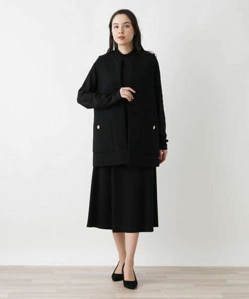 Leilian PLUS HOUSE / レリアンプラスハウス ミニ・ひざ丈スカート | フレアスカート【プラス企画】 | 詳細4