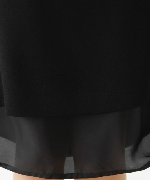 Leilian PLUS HOUSE / レリアンプラスハウス ドレス | ノーカラーワンピース【プラス企画】 | 詳細12