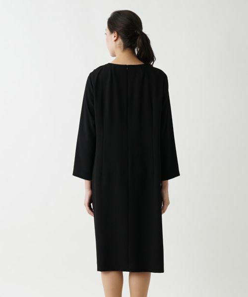 Leilian PLUS HOUSE / レリアンプラスハウス ドレス | ノーカラーワンピース【プラス企画】 | 詳細7