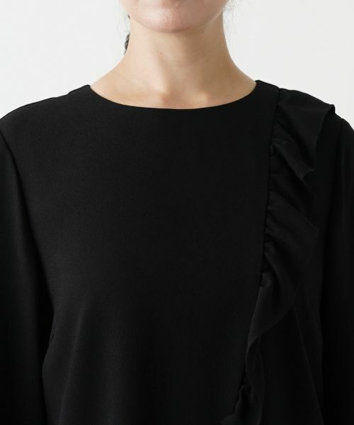 Leilian PLUS HOUSE / レリアンプラスハウス ドレス | ノーカラーワンピース【プラス企画】 | 詳細8