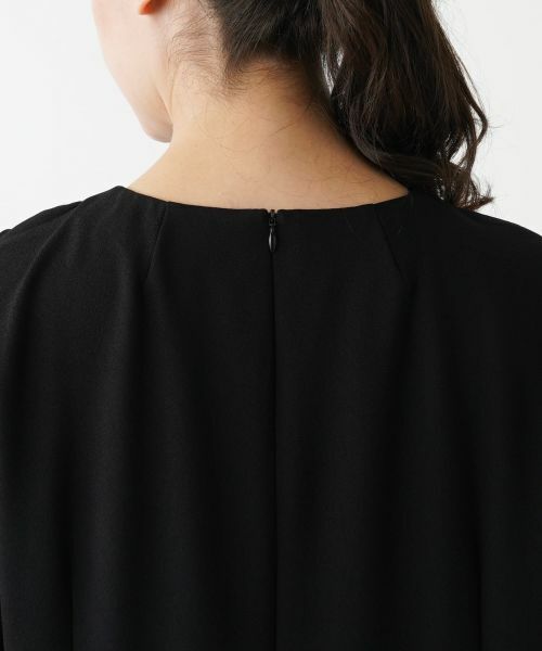 Leilian PLUS HOUSE / レリアンプラスハウス ドレス | ノーカラーワンピース【プラス企画】 | 詳細9