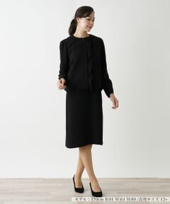 Leilian PLUS HOUSE / レリアンプラスハウス テーラードジャケット | ノーカラージャケット【プラス企画】