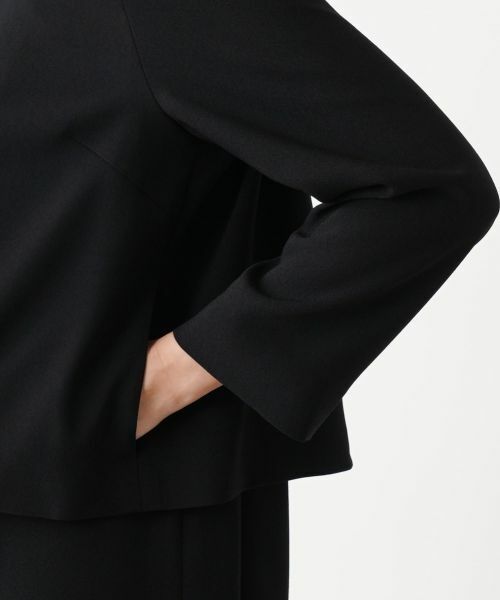 Leilian PLUS HOUSE / レリアンプラスハウス テーラードジャケット | ノーカラージャケット【プラス企画】 | 詳細10