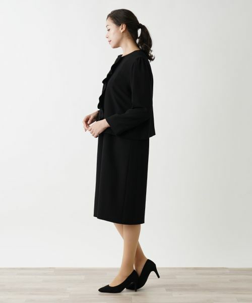 Leilian PLUS HOUSE / レリアンプラスハウス テーラードジャケット | ノーカラージャケット【プラス企画】 | 詳細2