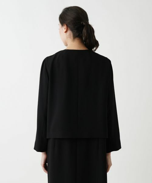 Leilian PLUS HOUSE / レリアンプラスハウス テーラードジャケット | ノーカラージャケット【プラス企画】 | 詳細6