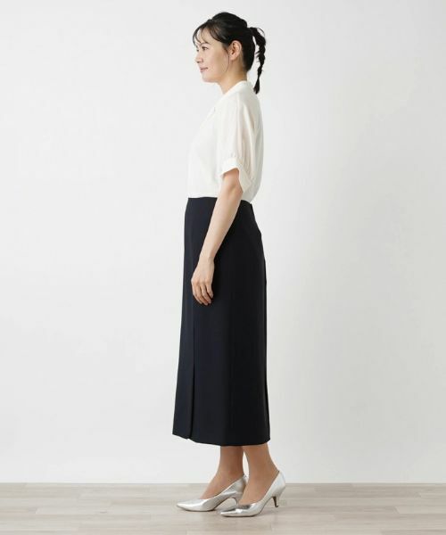 Leilian PLUS HOUSE / レリアンプラスハウス ミニ・ひざ丈スカート | ロングタイトスカート【BOURGE】 | 詳細4